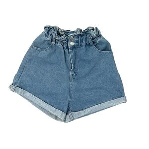 High‎ Waisted Jean Shorts